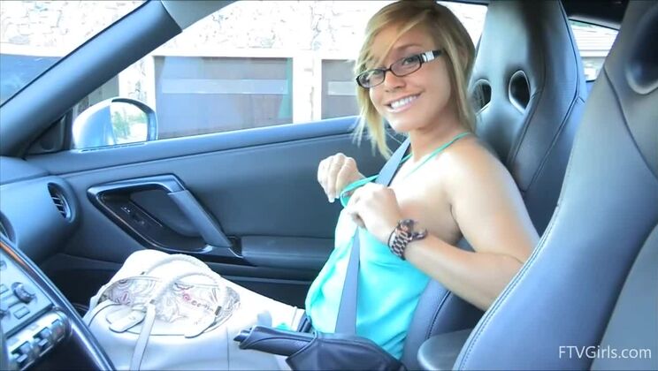 Young and Beautiful Kennedy's Outdoor Escapade