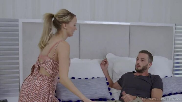 Step-mom'sPlaything: Pristine Edge's Sultry Handjob Encounter