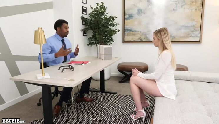 Blonde's BBC Creampie Healing