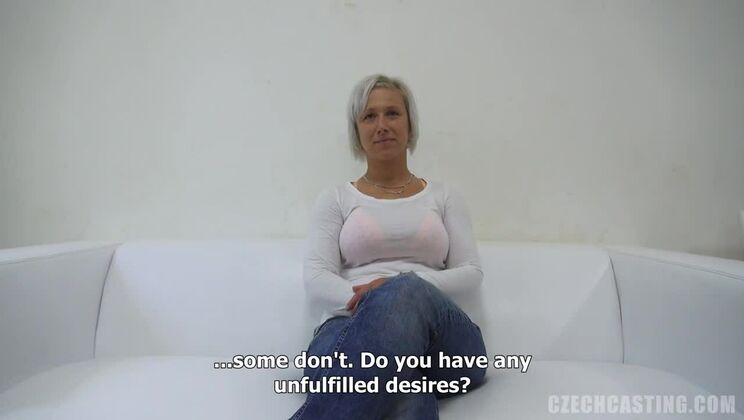 [CzechCasting] - Big Ass Blonde Lenka from Czech - Petra