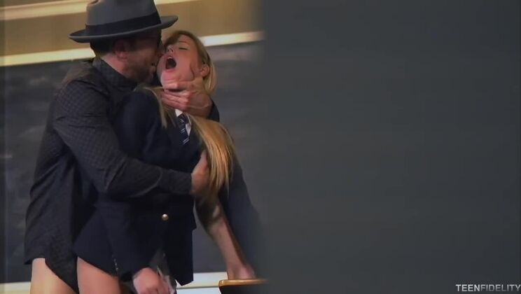 [TeenFidelity] - School Girl #4 with Ryan and Scarlett Sage - Scarlett Sage - Ryan Madison