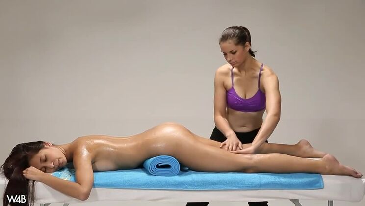 Young Lesbian Massage Fun