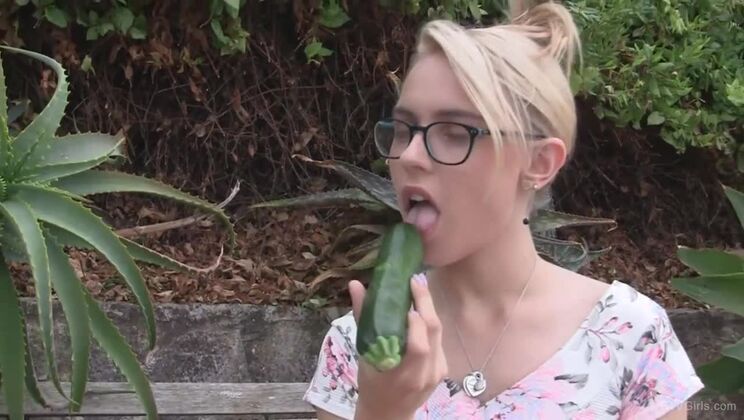 Portuguese Blonde Chloe Exposed