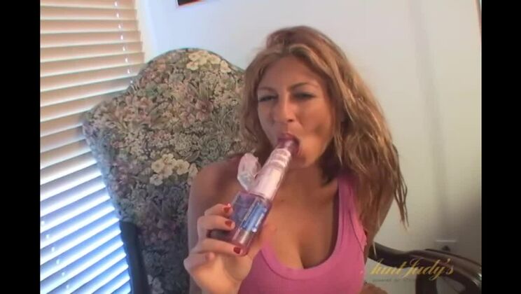 Big Tits Masturbation with Lucky