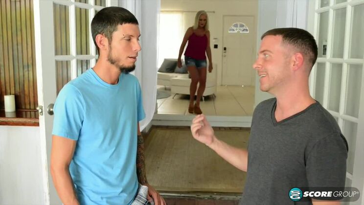 [60PlusMILFs] - Katia The GILF Gets It On With Two Men - Tony Rubino - Tyler Steel - Classy Katia