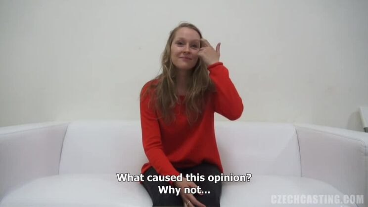 Czech Classy Blonde Barbora