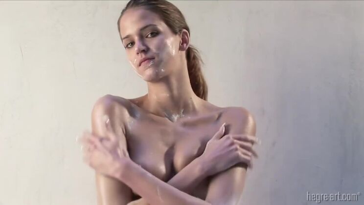 [Hegre] - Silvie Medium Tits Hairy Fun - Silvie