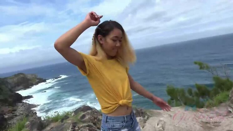 [ATKGirlfriends] - Aria Skye Girlfriend Experience At The Beach - Aria Skye