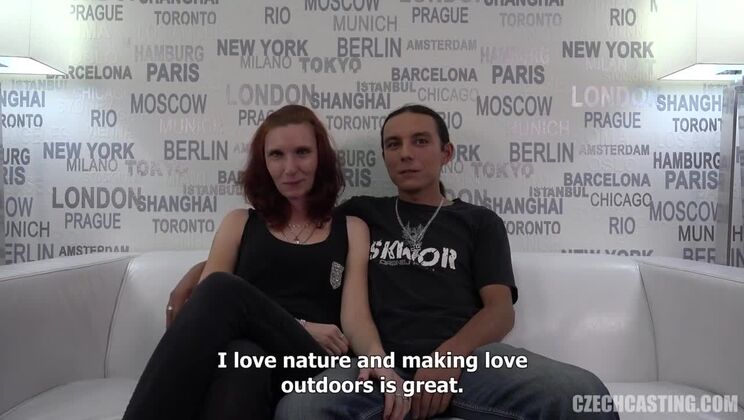 [CzechCasting] - Honza Takes Hanka in a Wild Threesome