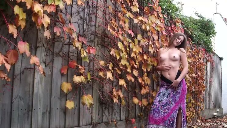 [GirlsOutWest] - Solo Brunette Maddison Gets Naughty