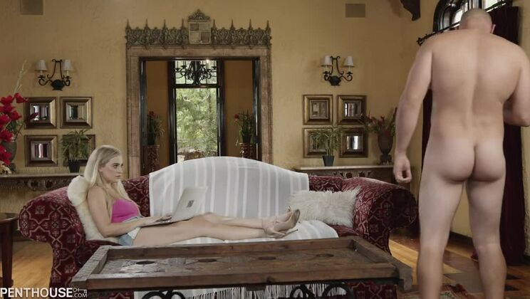 [PentHouse] - Blake Blossom's Big Ass Takes on Big Cock in Creepy Room - Blake Blossom