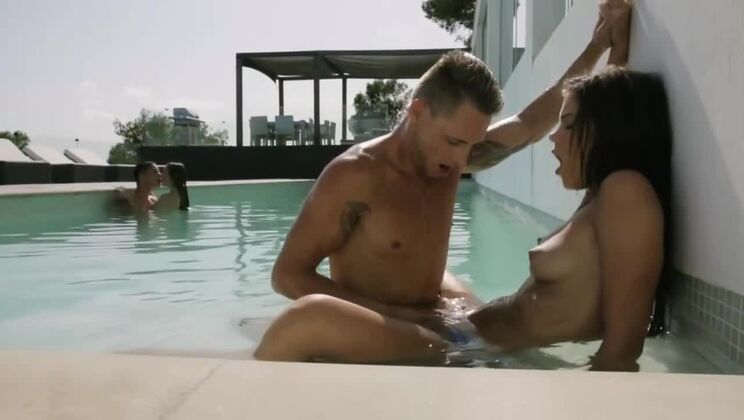 [X-Art] - Two By Two Hardcore with Brunette Carrie - Caprice