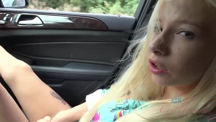 [ATKGirlfriends] - Blonde Kenzie Reeves Outdoor Sex - Kenzie Reeves