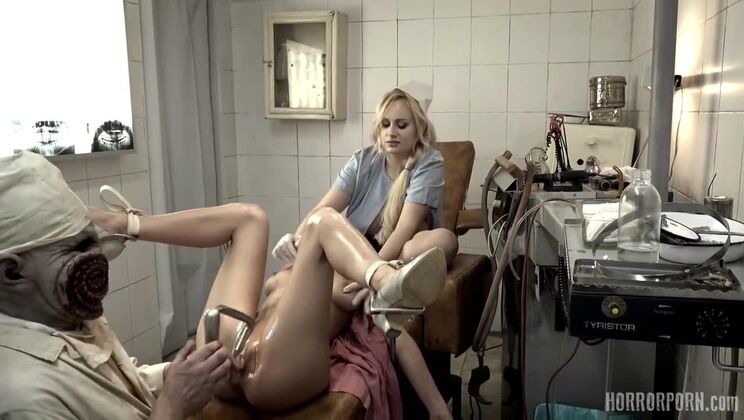 [HorrorPorn] - Tattooed and Hardcore Dentist Blowjob