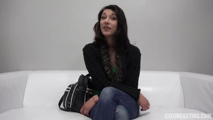 [CzechCasting] - Brunette Beauty Tereza: A Small Tits European Temptress - Barbora