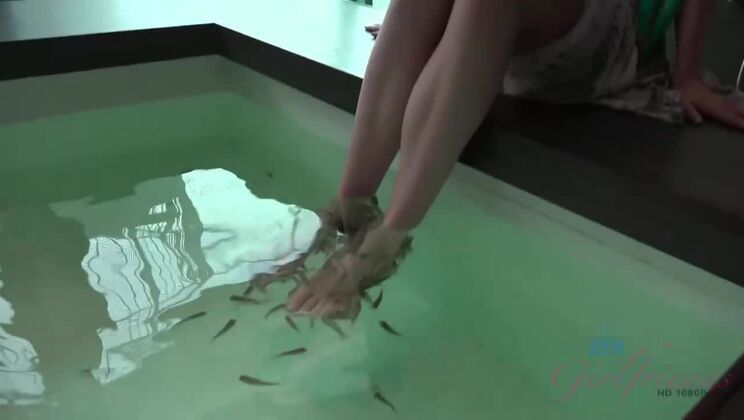 Sexy Brunette Elena Koshka Pissing Outdoors in Malaysia