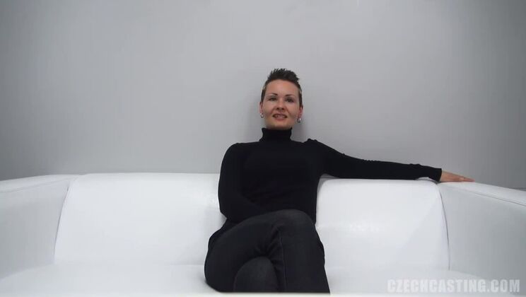 [CzechCasting] - Brunette Ivana Casting Video - Katerina