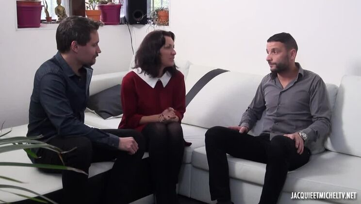 [Jacquie&MichelTV] - Greedy MILF Leonie Takes It Deep