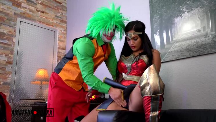 [AmateurBoXXX] - Alina Belle In Stockings Gets Fucked - Alina Belle