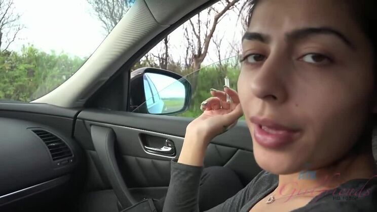 [ATKGirlfriends] - Creampie on the Go with Audrey Charlize - Audrey Charlize