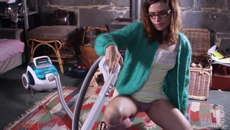 The Brunette Beauty of Wednesday: A Solo Domestic Affair