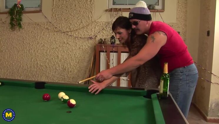 Safina and Mature Slut Enjoy Dripping Pussy Together