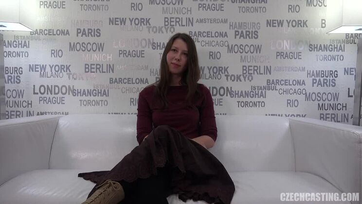 [CzechCasting] - Dark Haired Czech Beauty Pavlina - Pavlina