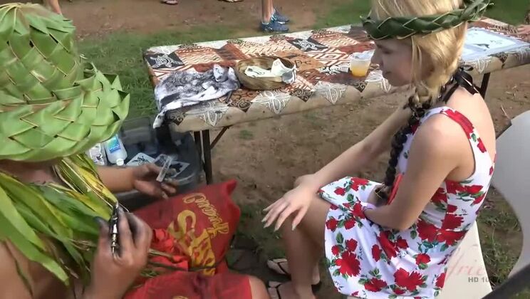 Blonde Girlfriend Alina West Having Fun