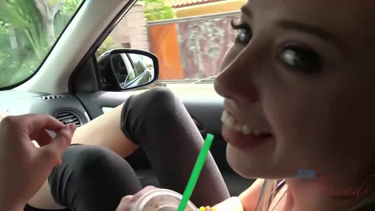 [ATKGirlfriends] - Haley Reed's Sexy Shower Tease - Haley Reed