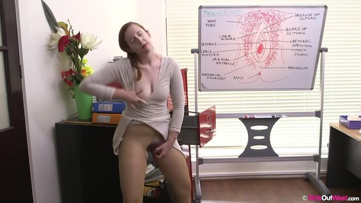 [GirlsOutWest] - Brunette Beauty Darcy's Amateur Adventure - Darcy