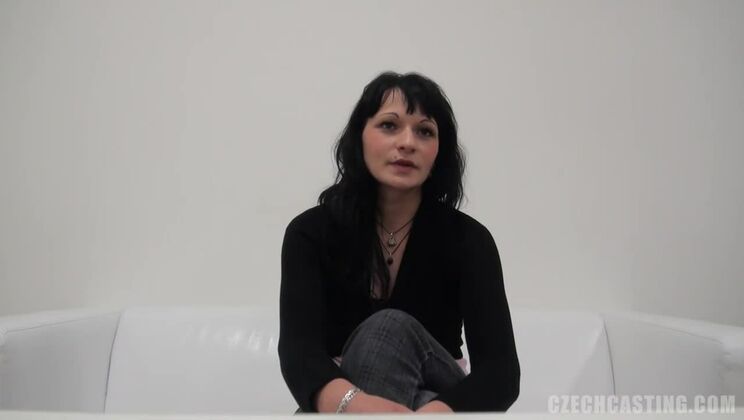 Brunette Bombshell Hana Explored