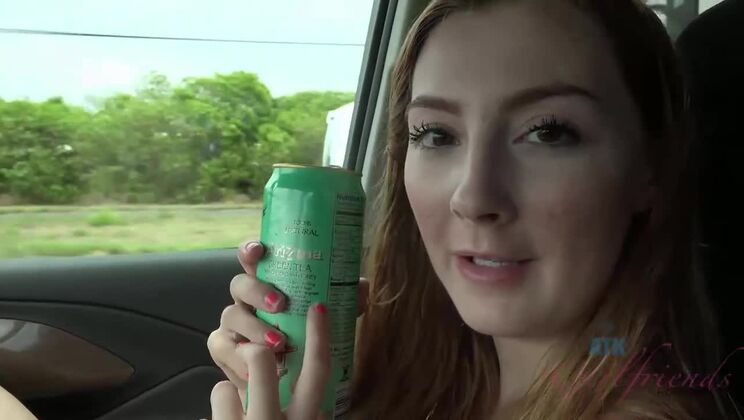 Megan Winters Gets Naughty In Bed When It Rains