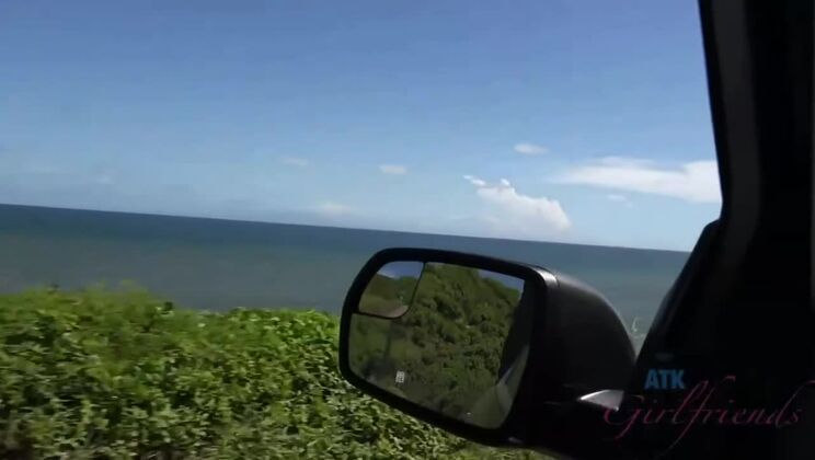 Ashley Lane Fucked Hard in Car