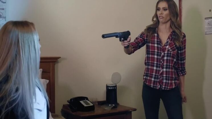 [Flixxx] - Elena Koshka And Redhead Molly Stewart Outdoor Fucking - Elena Koshka - Molly Stewart