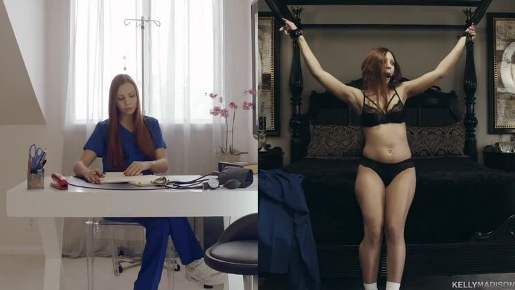 [KellyMadison] - Brunette Nurse Ryan's Naughty Playtime