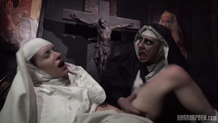 [HorrorPorn] - Deepthroat Nun Fetish