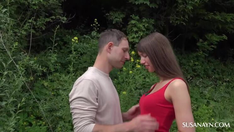 [SusanAyn] - Deepthroat Fuck Outside With Susan Ayn And Michal D - Susan Ayn - MICHAL D