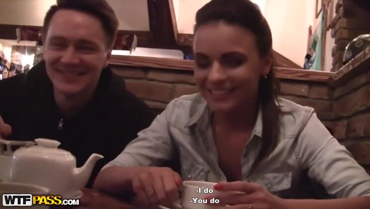 [PickupFuck] - Pickup Porn with Cute College Girl Silvia Jons and Her Big Tits - Silvia Jons