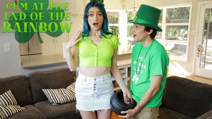 [StepSiblingsCaught] - Stepsister Jewelz Blu Rides The Rainbow