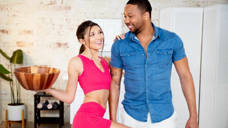 Brunette Babe and Legendary Lover