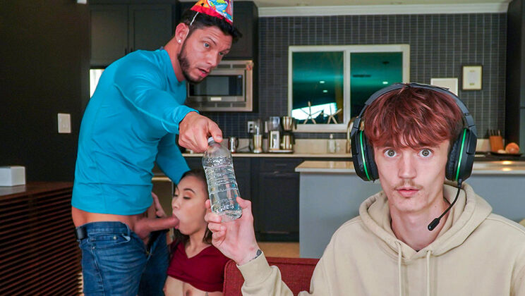 Birthday Cumshot for Teen