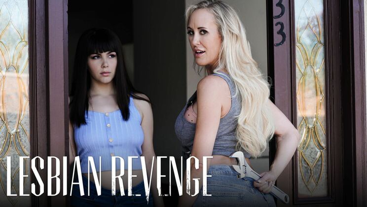 [PureTaboo] - Revenge of the Housewife: Blonde vs Brunette
