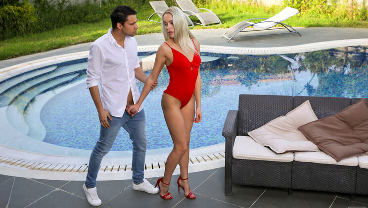 [NubileFilms] - Small Tits Blonde Gets Rough - Angelika Grays - Oliver Trunk