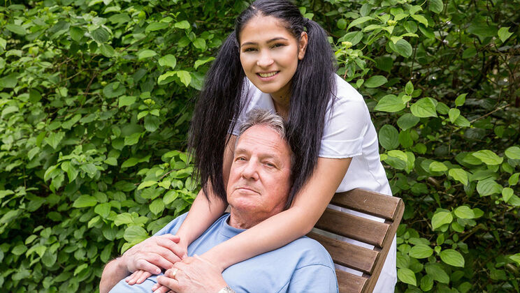 Old Man Young Girl Fantasy