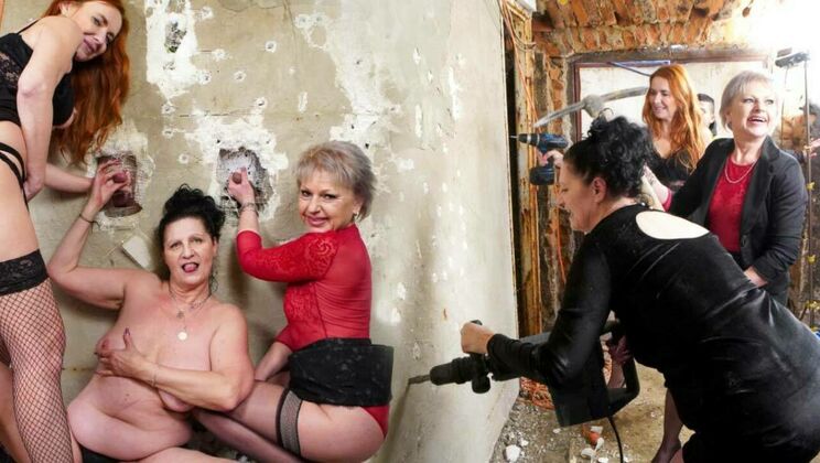 [GroupMams] - High Heel Granny Hardcore