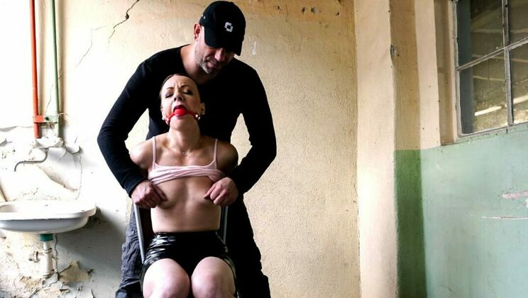 [Submissed] - Brunette Cutie Tied and Fucked - Lilit Sweet