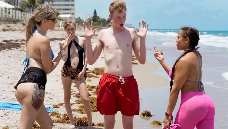 [RKPrime] - Beach Pussy Licking Adventure - Alicia Williams - Jimmy Michaels