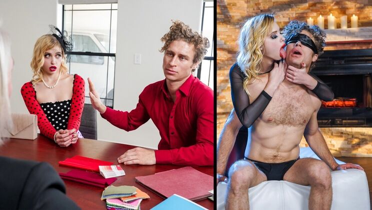 [LookAtHerNow] - Blonde Beauty In Charge