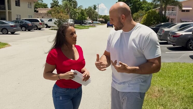 [MilfHunter] - Carmela Clutch Lost Dog and Found Big Cock - jmac - Carmela Clutch