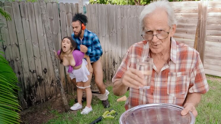 [TeensLoveHugeCocks] - Cum on Her Face, Outdoor Fun